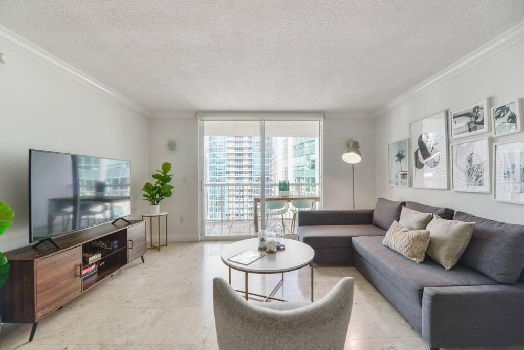 Centric Modern 40Thfloor Brickell Condo Free Parking By Palermo Home Miami Dış mekan fotoğraf
