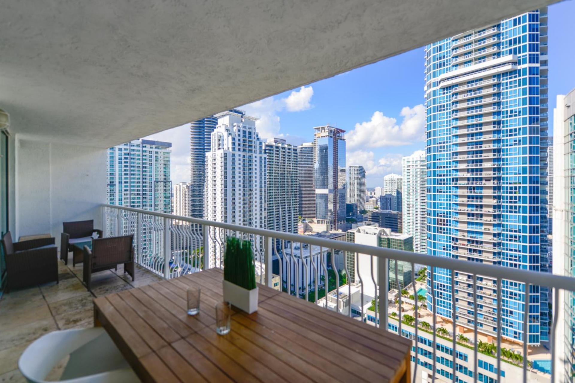 Centric Modern 40Thfloor Brickell Condo Free Parking By Palermo Home Miami Dış mekan fotoğraf